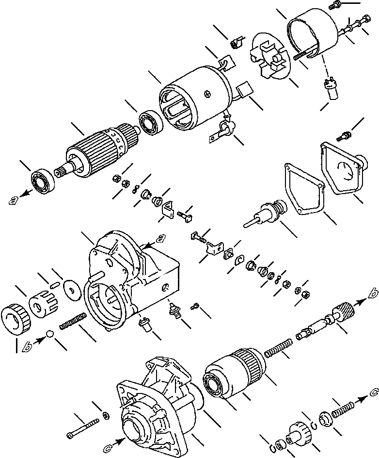 SHAFT, PINION 308 867 H1 KOMATSU