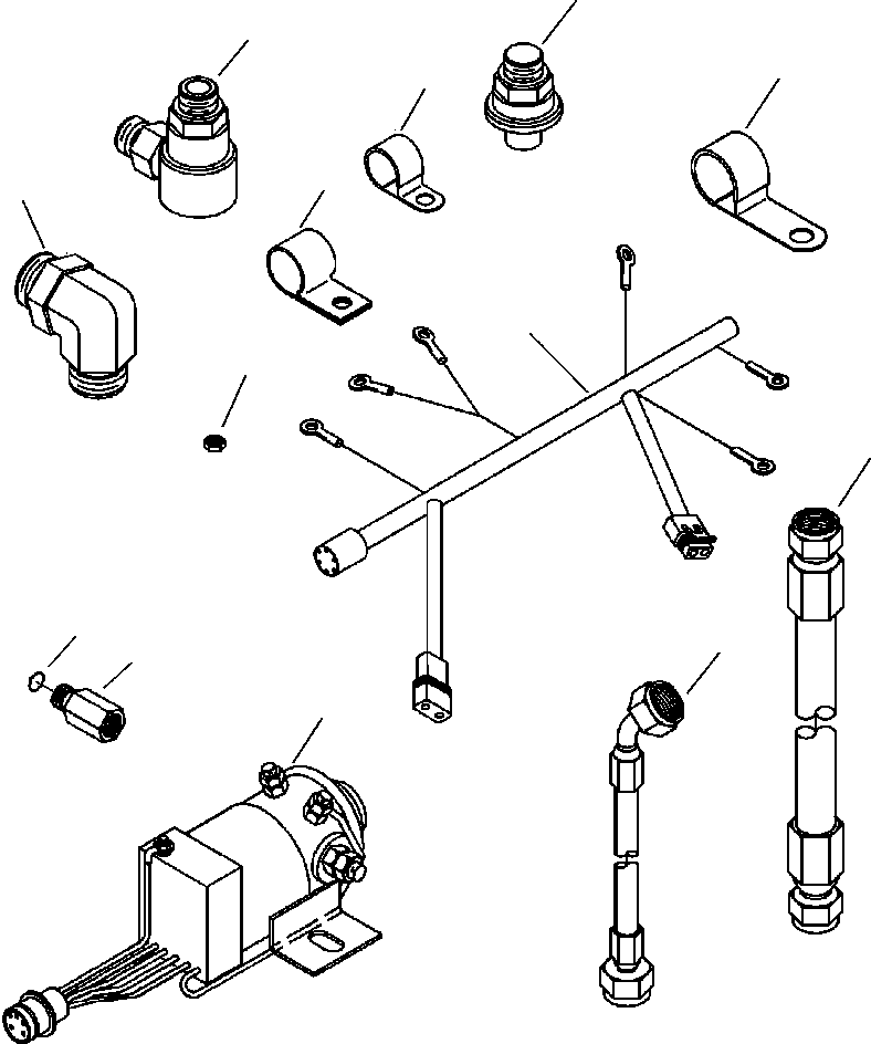 Жгут проводов 6216-84-8610 KOMATSU