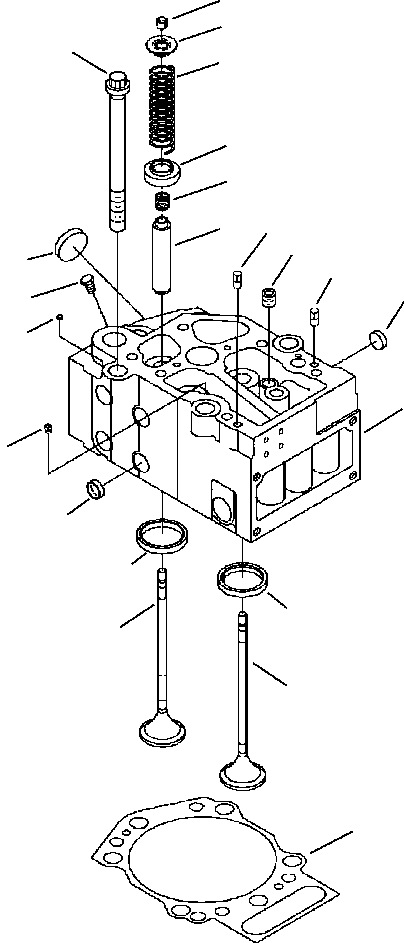 ROTATOR, VALVE 1307 944 H2 KOMATSU