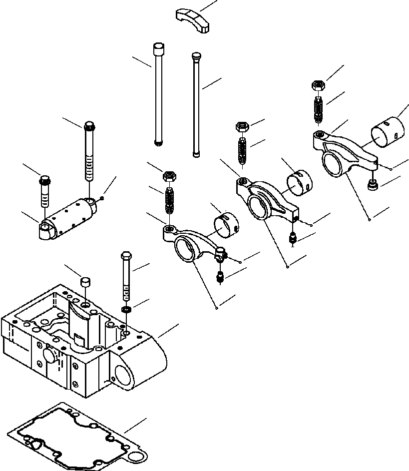 SHAFT, ROCKER LEVER 6731-41-5280 KOMATSU