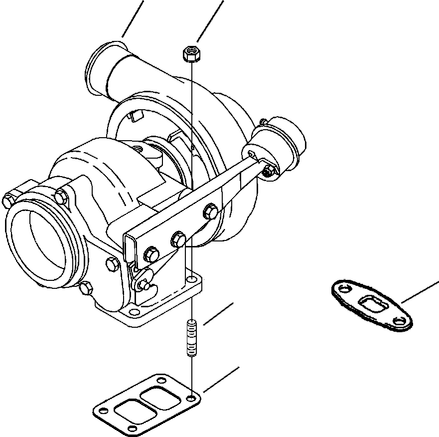 KIT, TURBOCHARGER 6743-82-8020 KOMATSU
