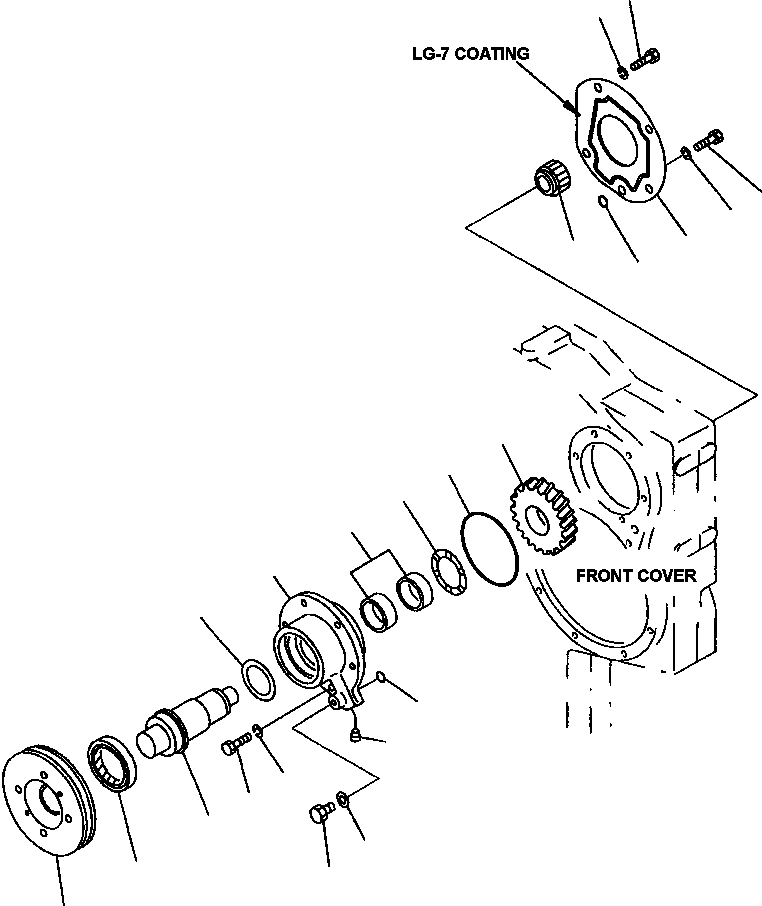 Пробка 07073-00108 KOMATSU