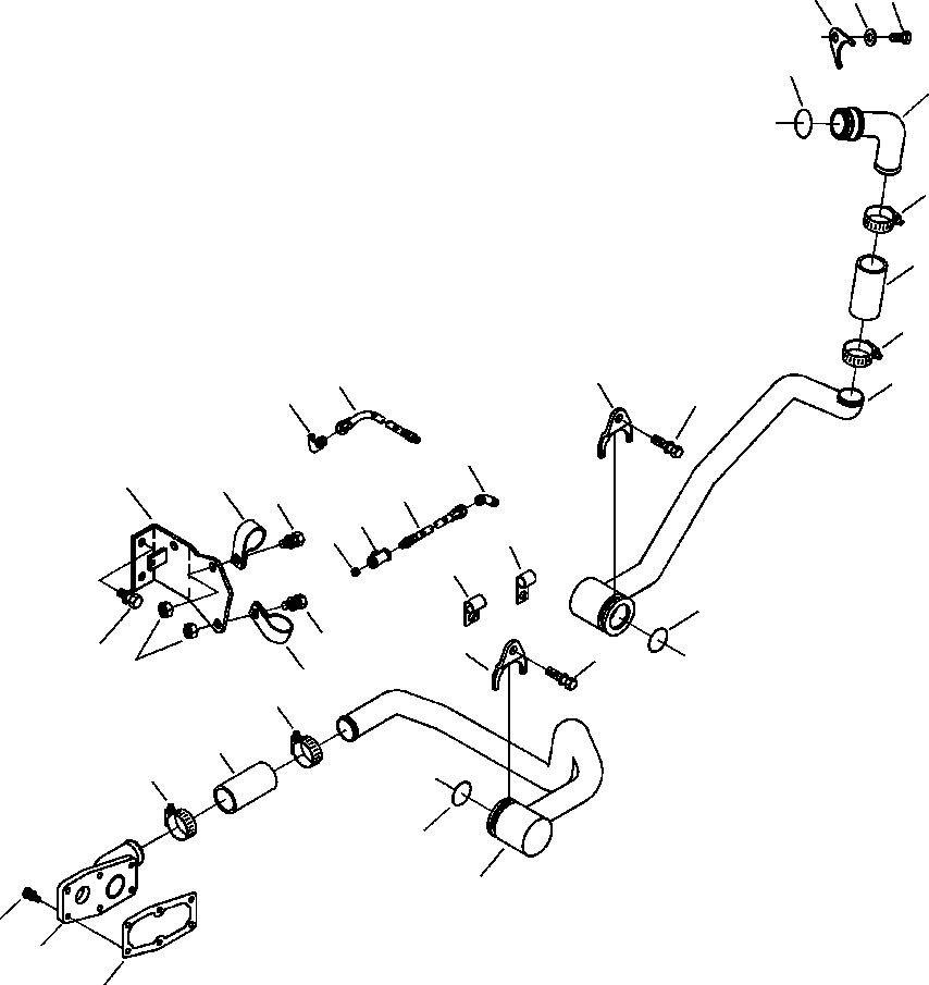 RETAINER, CONNECTION 6743-62-6110 KOMATSU