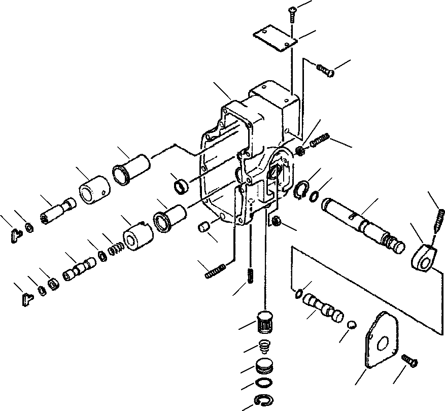 Пружинный штифт 1317 094 H1 KOMATSU
