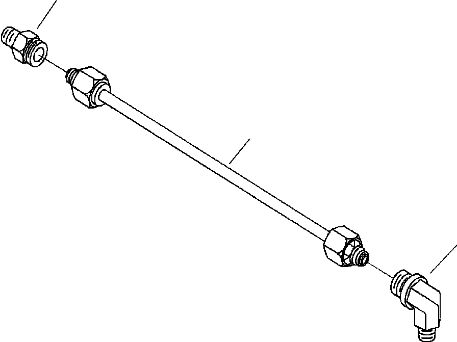 ELBOW, MALE ADAPTER 6732-72-5510 KOMATSU