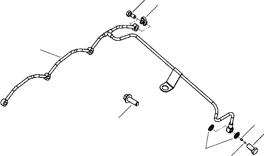 MANIFOLD, FUEL 6731-72-5210 KOMATSU