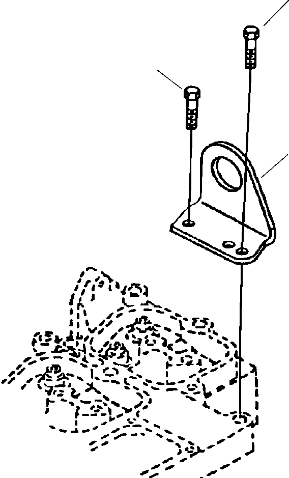 BRACKET, LIFTING 6731-12-1910 KOMATSU