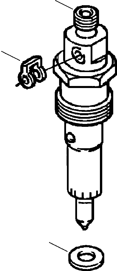 INJECTOR, FUEL 6731-12-3210 KOMATSU