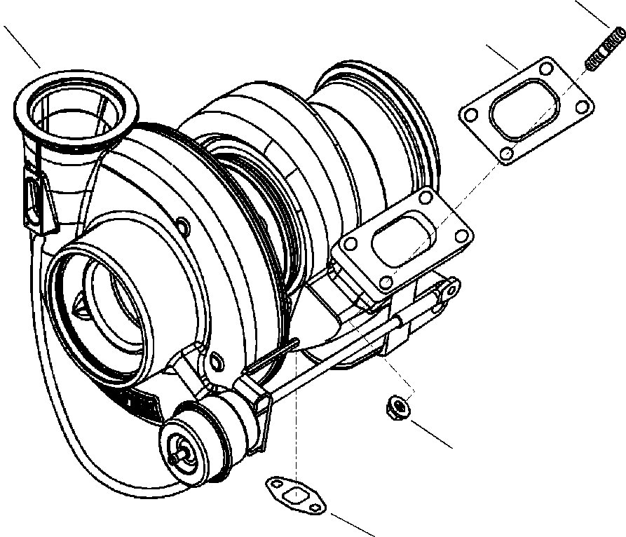 TURBOCHARGER KIT 6732-82-8130 KOMATSU