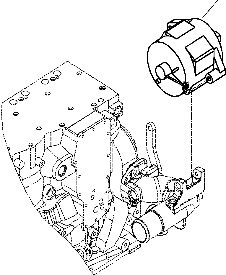 ALTERNATOR ASSEMBLY, 11SI 6742-82-6110 KOMATSU
