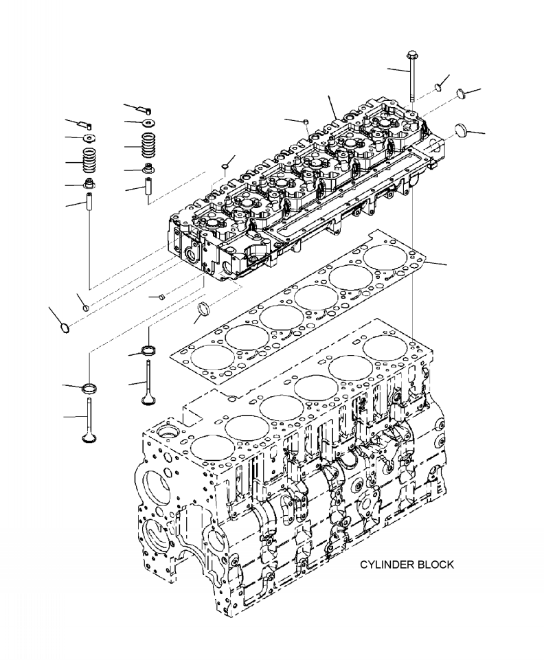 HEAD ASSEMBLY, CYLINDER 6745-12-1120 KOMATSU