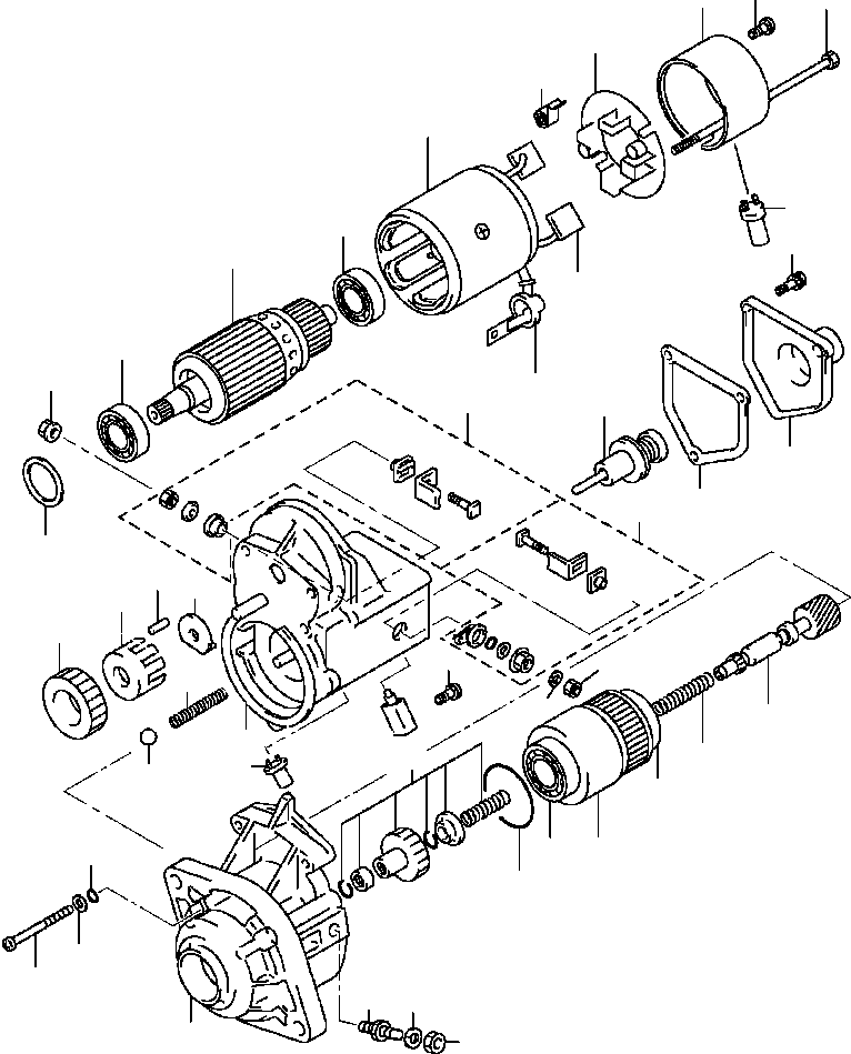 HOUSING, STARTER ND4284012870 KOMATSU