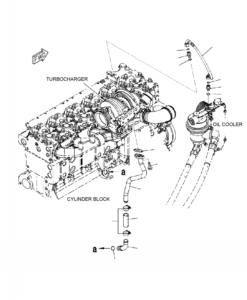 Уплотнительное кольцо 6737-51-8710 KOMATSU
