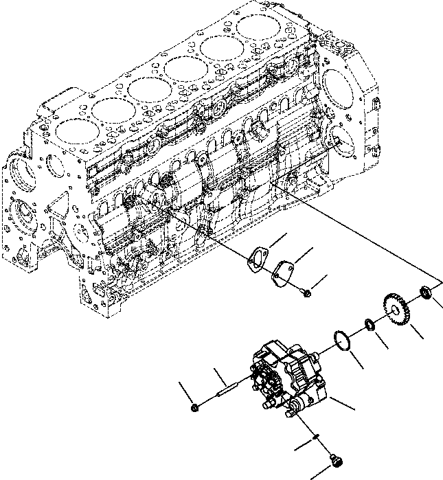 Гайка 6754-71-1314 KOMATSU