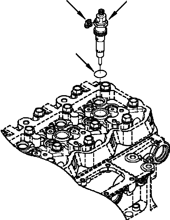 KIT, FUEL INJECTOR 6731-12-3200 KOMATSU