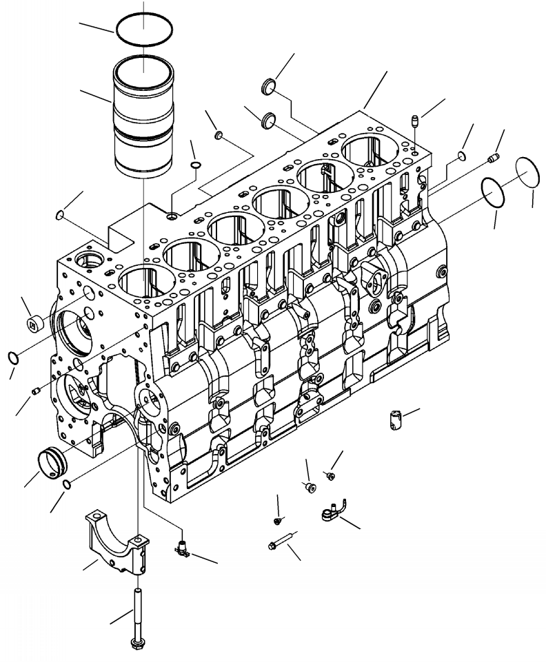 BLOCK KIT, CYLINDER 6745-22-1180 KOMATSU