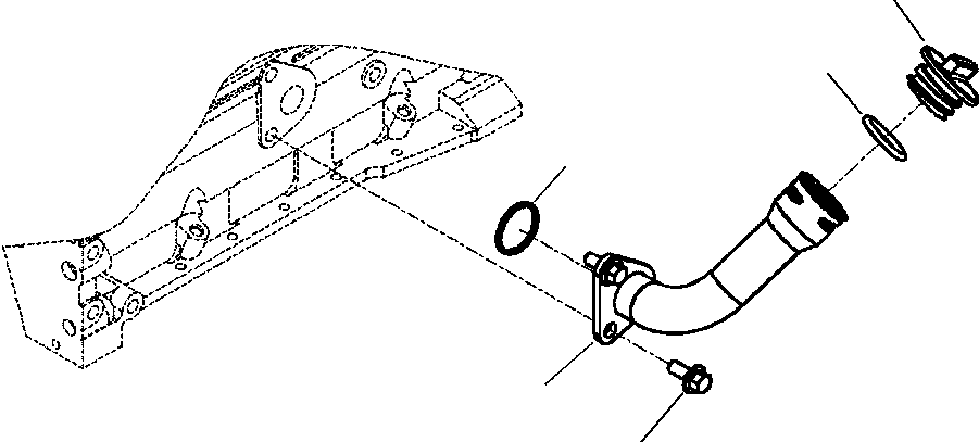 TUBE, OIL FILLER 6732-22-7110 KOMATSU