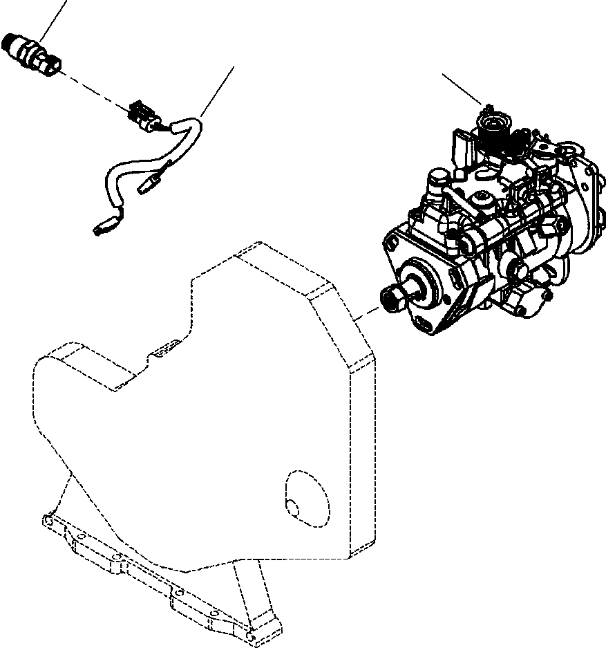 PUMP, FUEL INJECTION 6732-72-1160 KOMATSU