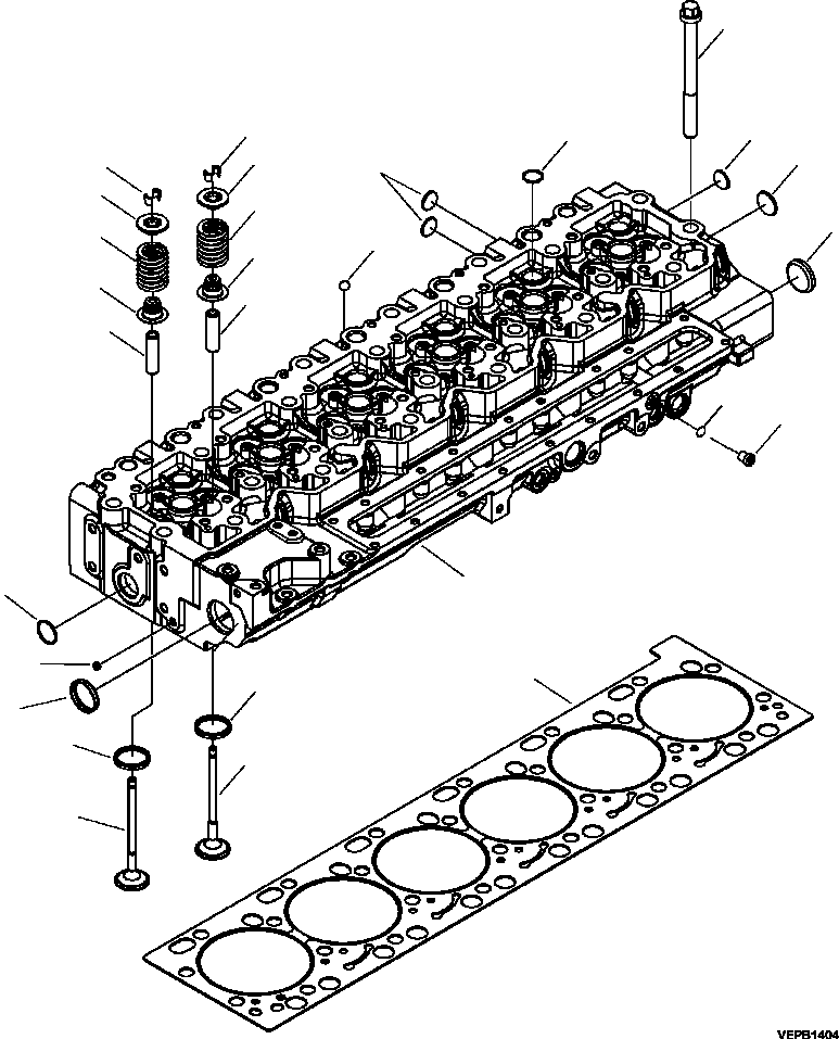 KIT, EXHAUST VALVE 6745-41-4050 KOMATSU