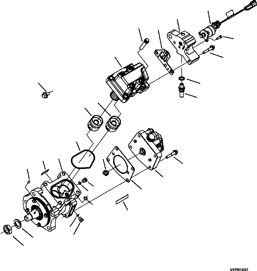 Болт 1317 936 H1 KOMATSU