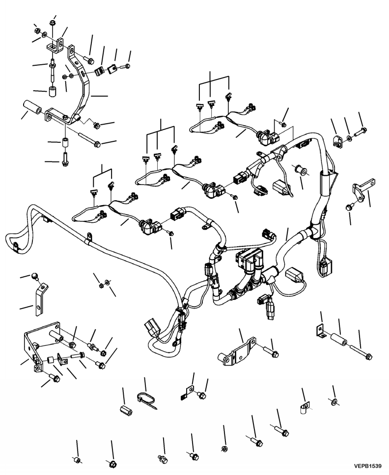 CLAMP, WIRE TIE 6745-81-9630 KOMATSU