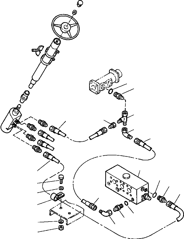 Переходник-редуктор 9402 748 KOMATSU