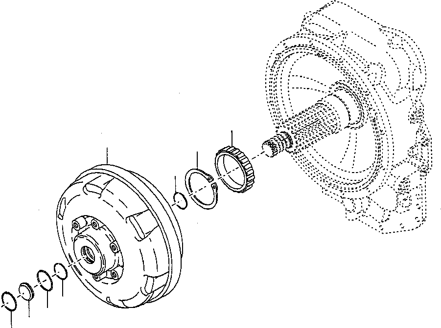 Подшипник 1214 200 C91 KOMATSU