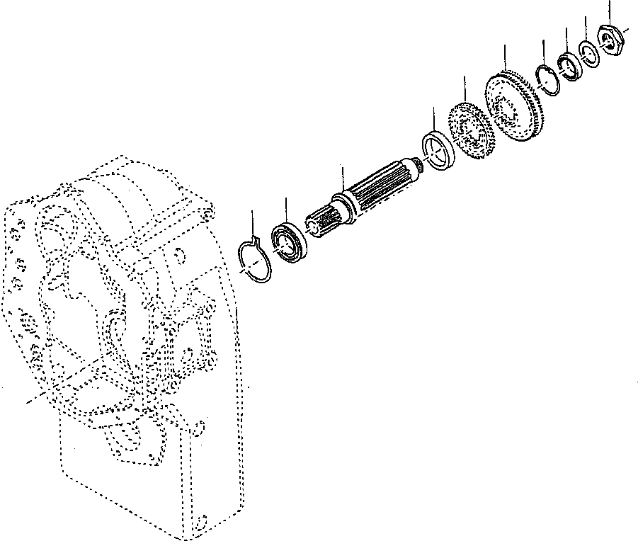 Стопорное кольцо 268 548 C1 KOMATSU