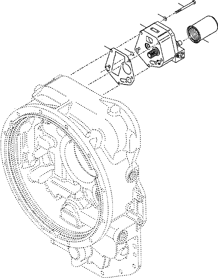 Пружинная шайба 33 385 H45 KOMATSU
