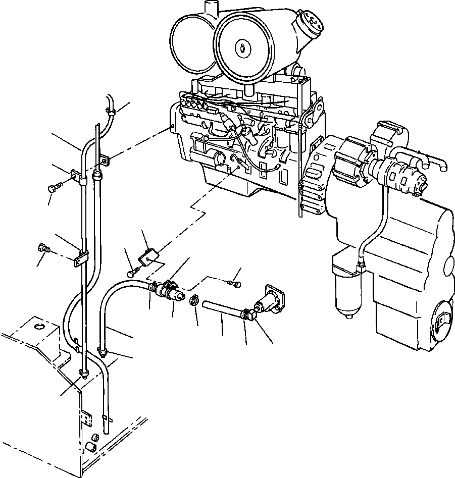 Шланг 07288-10809 KOMATSU