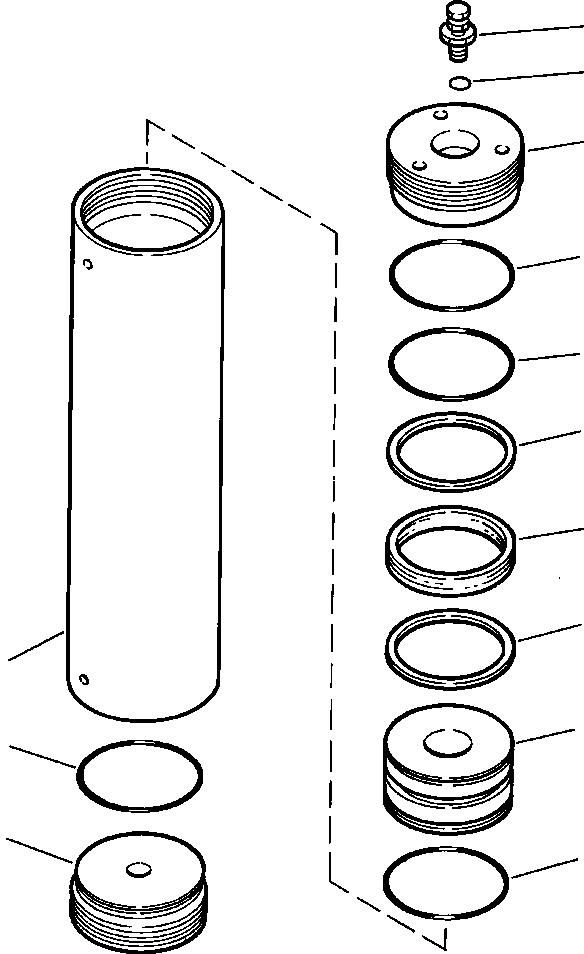 BODY, END SEAL 419-43-A1040 KOMATSU