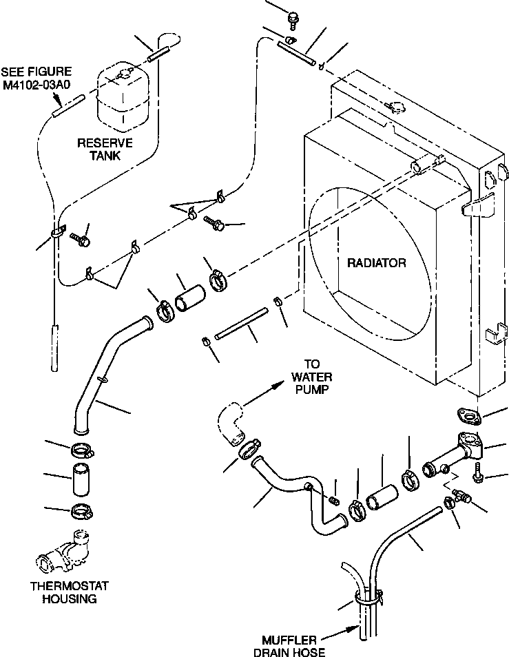 TUBE, OUTLET 423-03-A1140 KOMATSU