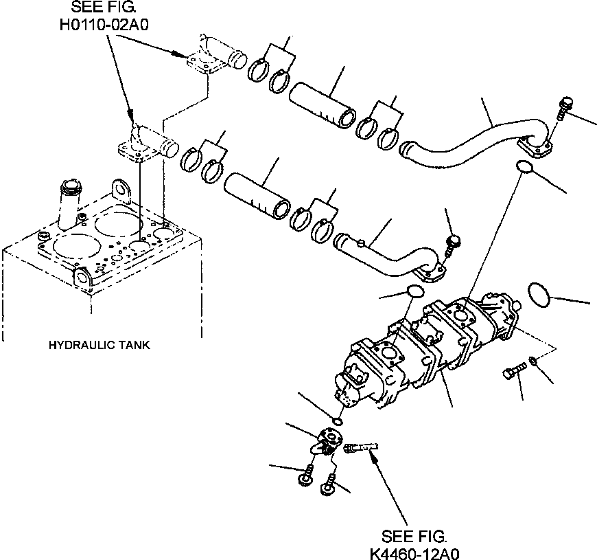 Трубка 423-62-23170 KOMATSU
