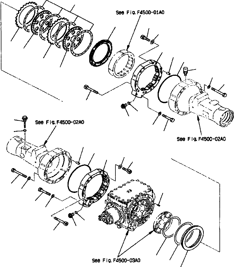 HOUSING, R.H. 423-33-23510 KOMATSU