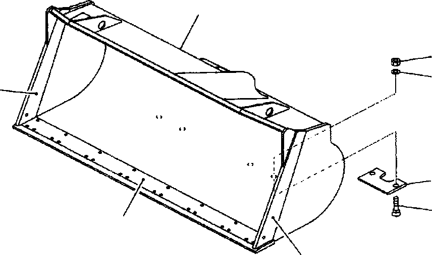Гайка 02290-11433 KOMATSU