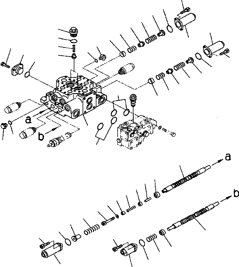управляющий клапан 700-92-32000 KOMATSU