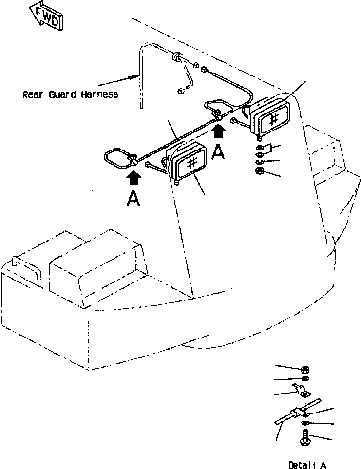 Жгут проводов 421-06-22131 KOMATSU