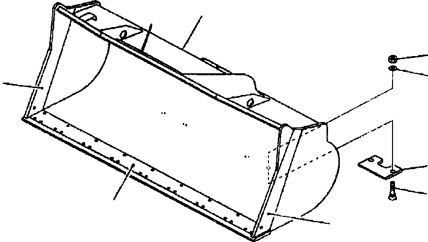 Пластина сварная 424-82-92150 KOMATSU