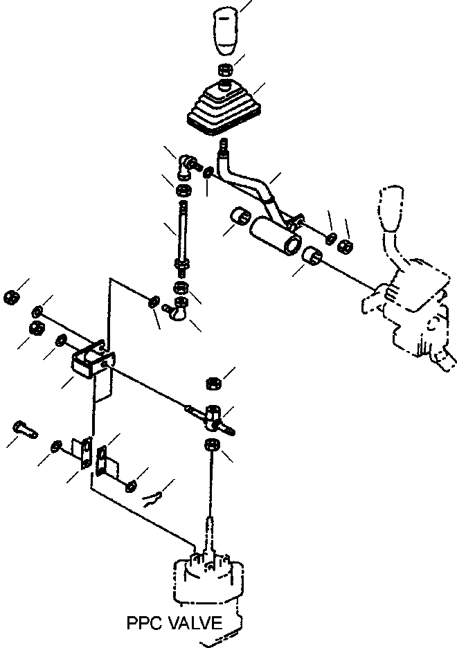 LEVER, ATTACHMENT 419-V92-2210 KOMATSU
