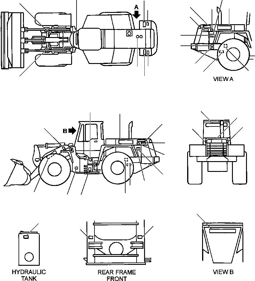 Табличка смазки 421-93-A2111 KOMATSU