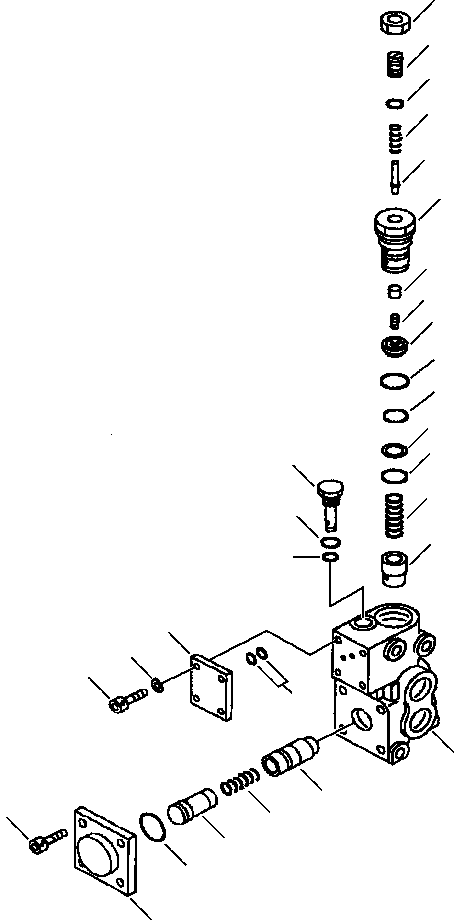 Клапан 706-23-72420 KOMATSU