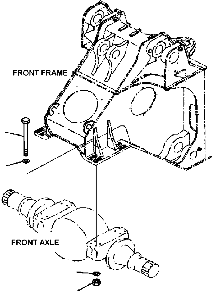 Болт 427-46-11452 KOMATSU