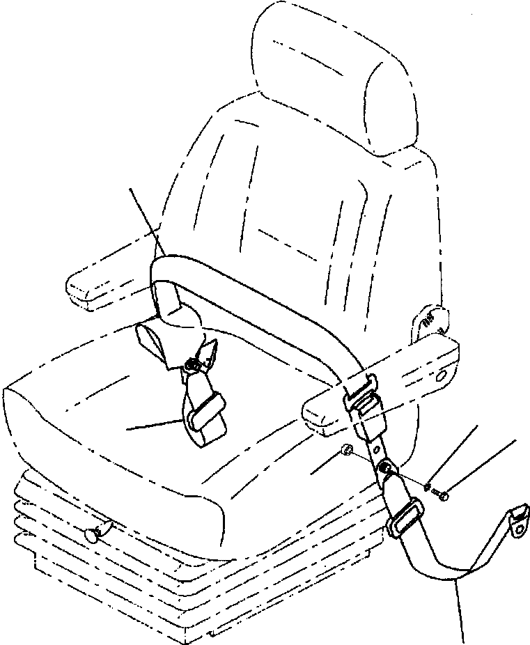 Болт WA 4069 KOMATSU
