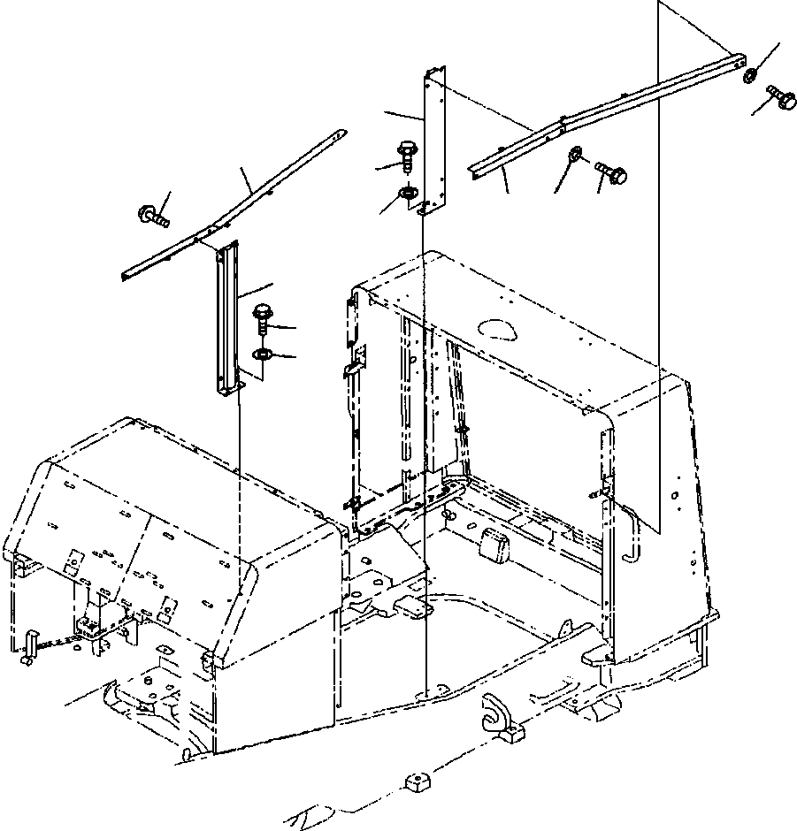 BRACKET, RIGHT 427-54-A3360 KOMATSU