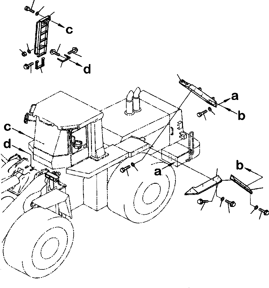STEP,L.H. 427-54-24251 KOMATSU