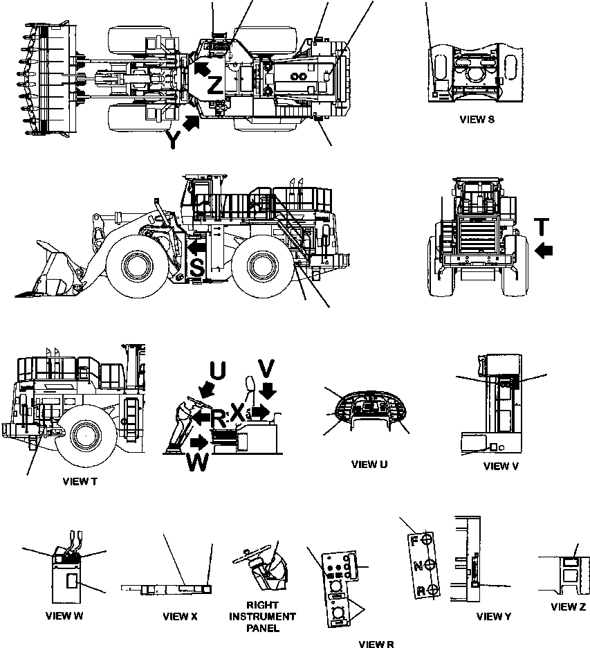 PLATE, ECM LAMP 427-93-A2140 KOMATSU