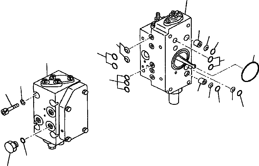 SERVO VALVE ASS'Y,FRONT 708-25-08111 KOMATSU