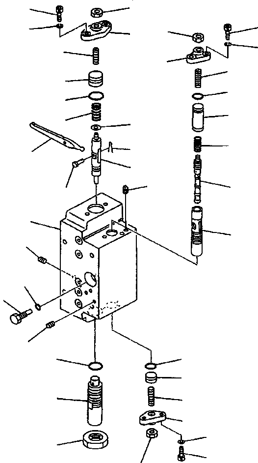 SERVO VALVE SUB A. 708-25-66201 KOMATSU
