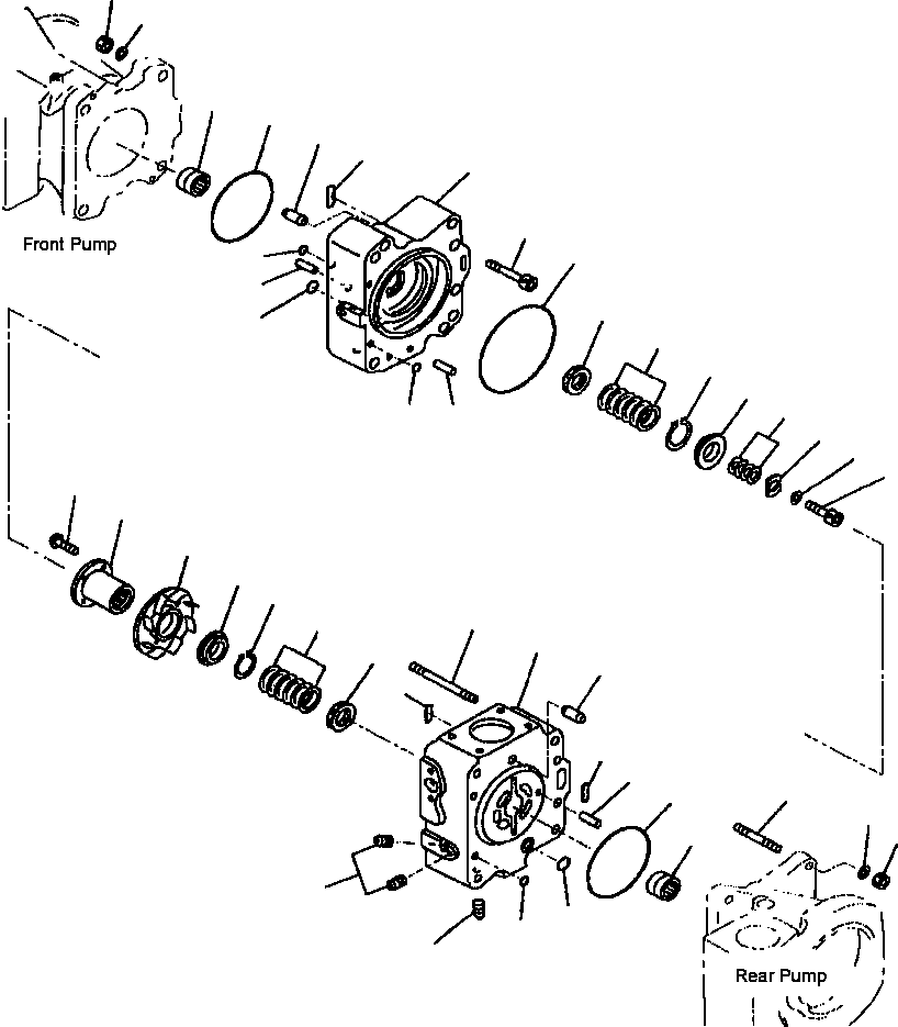CAP, END-FRONT 708-2L-21950 KOMATSU