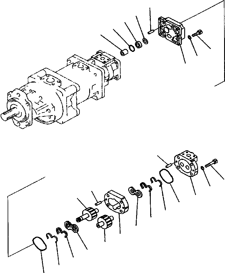 PUMP ASS'Y,(SAR14) 705-12-23630 KOMATSU